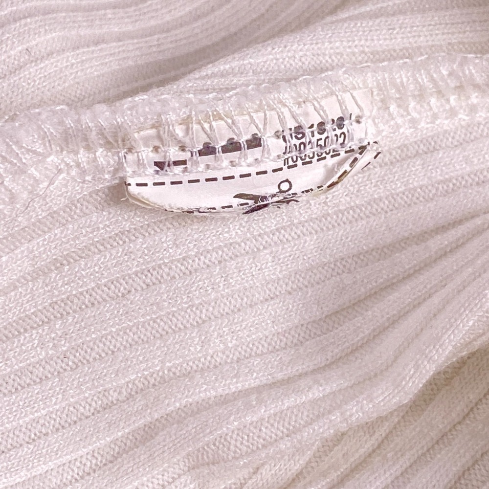 Forever 21 Women's White Solid Strappy Knit Bodycon Mini Dress Small - Picture 6 of 7